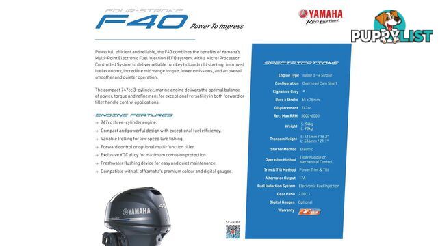 Quintrex F400 Explorer Trophy SC + Yamaha F40hp 4-Stroke - Pack 3 for sale online prices