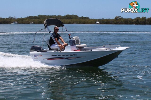 Quintrex F400 Explorer Trophy SC + Yamaha F40hp 4-Stroke - Pack 3 for sale online prices