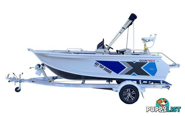 Quintrex 481 Top Ender PRO + Yamaha F90hp 4-Stroke - PRO Pack for sale online prices