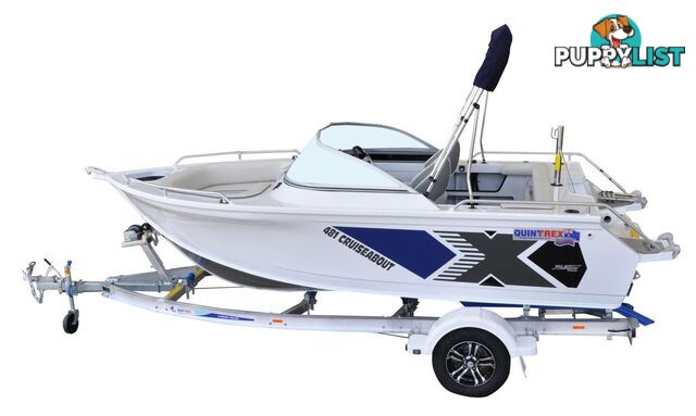 Quintrex Cruiseabout 481 + Yamaha F60hp 4-Stroke - Pack 1 for sale online prices