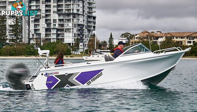 Quintrex 520 Fishabout + Yamaha F90hp 4-Stroke - Pack 1 for sale online prices