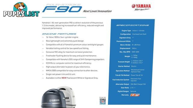 Quintrex 520 Ocean Spirit + Yamaha F90hp 4-Stroke - Pack 2 for sale online prices