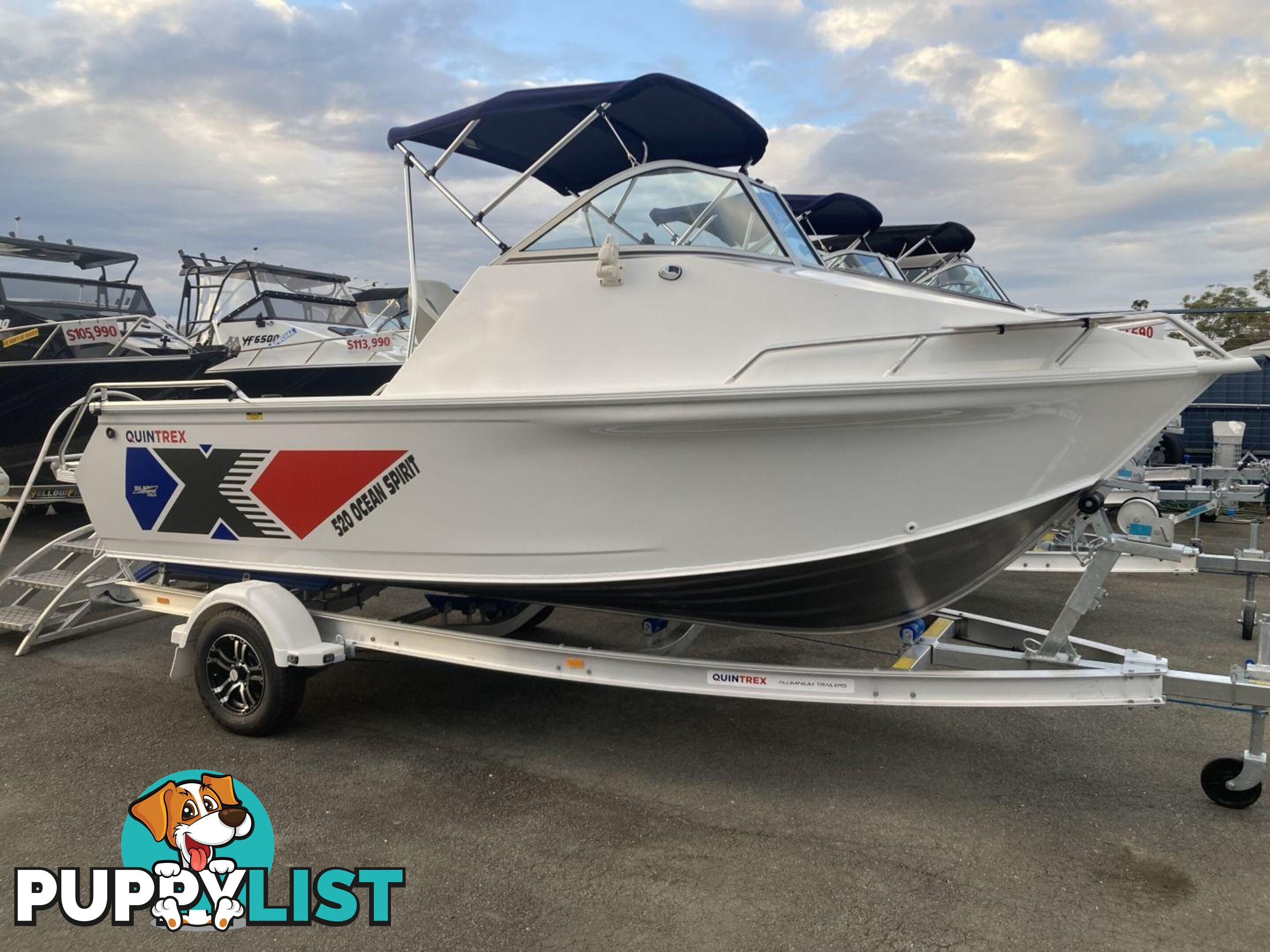 Quintrex 520 Ocean Spirit + Yamaha F90hp 4-Stroke - Pack 2 for sale online prices