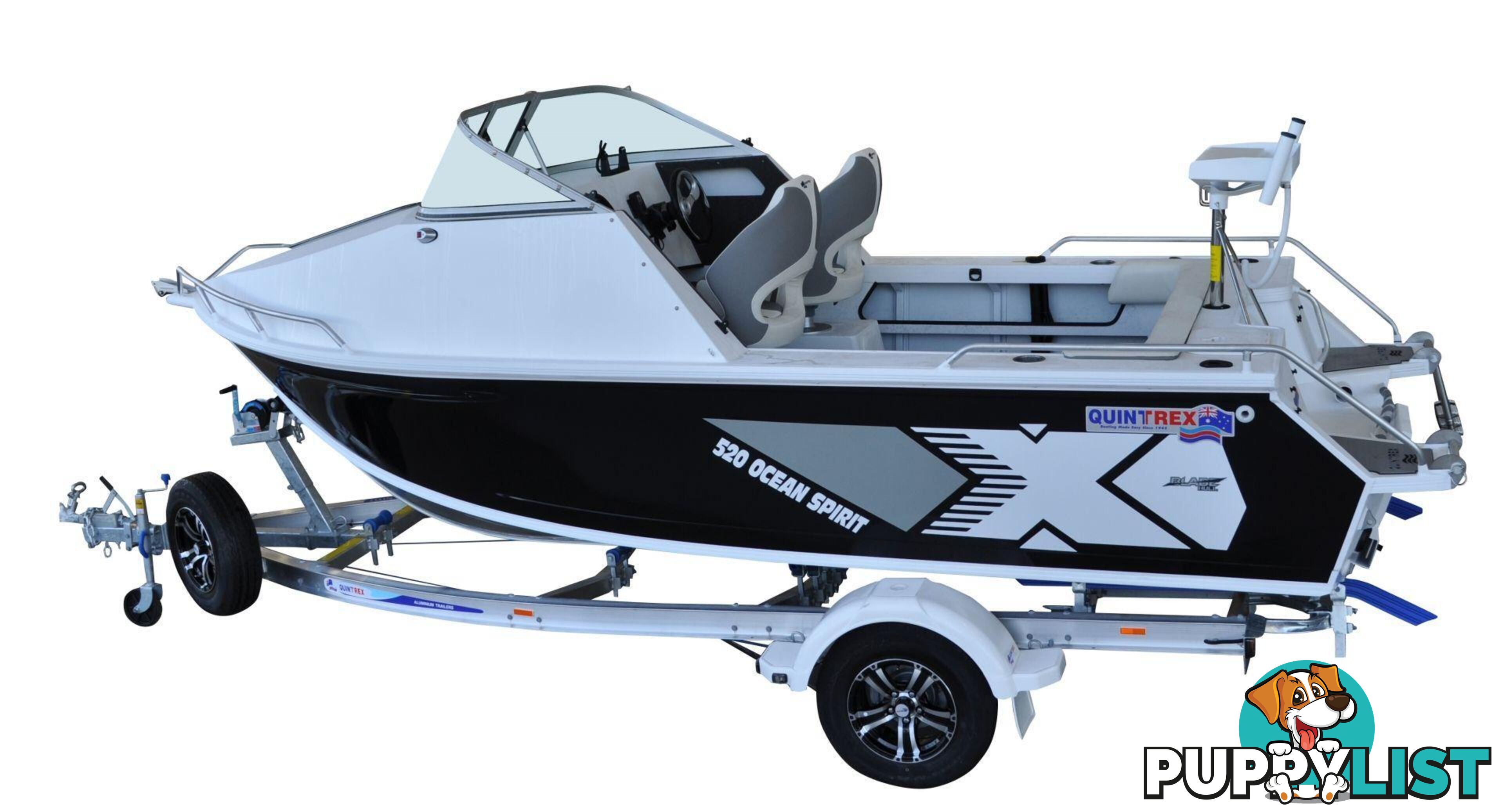 Quintrex 520 Ocean Spirit + Yamaha F90hp 4-Stroke - Pack 2 for sale online prices