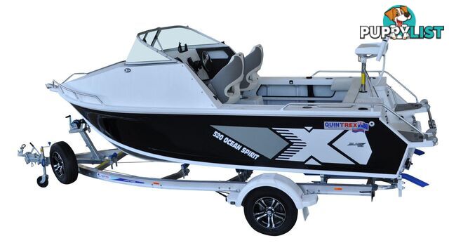 Quintrex 520 Ocean Spirit + Yamaha F90hp 4-Stroke - Pack 2 for sale online prices