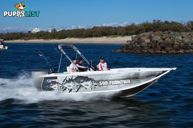 Quintrex 590 Frontier SC + Yamaha F130hp 4-Stroke - Pack 2 for sale online prices