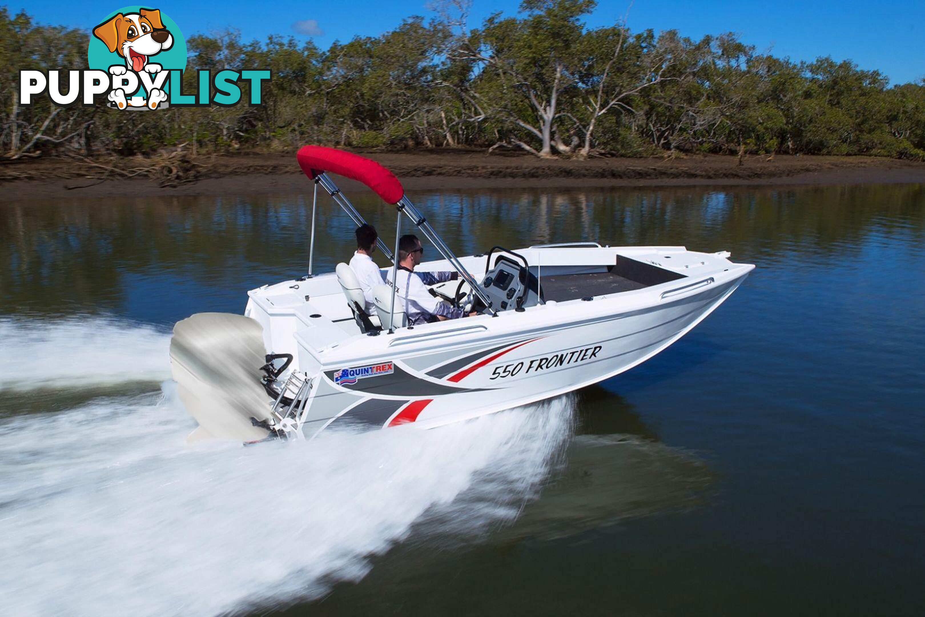 Quintrex 550 Frontier + Yamaha F115hp 4-Stroke - Pack 1 for sale online prices