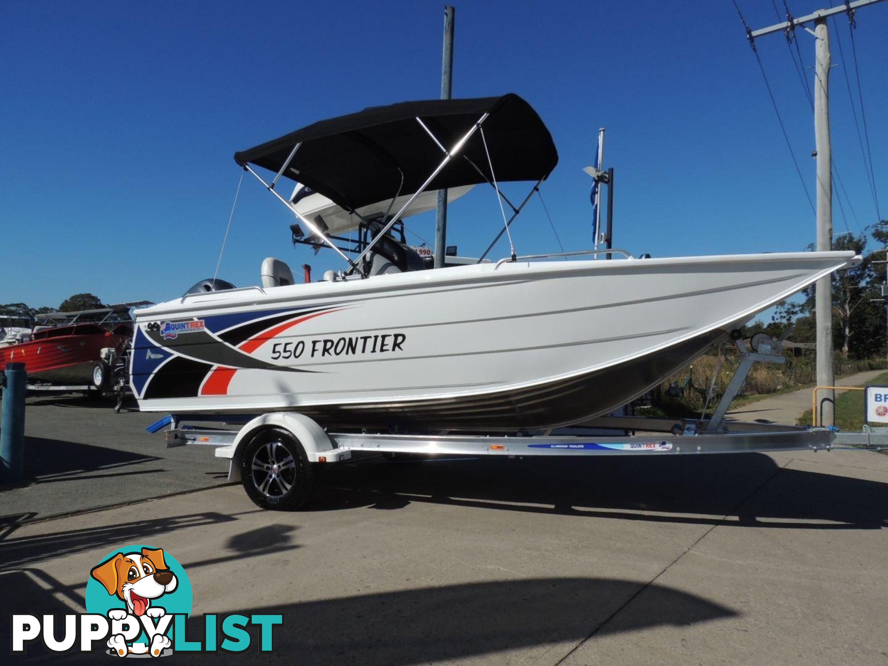 Quintrex 550 Frontier + Yamaha F115hp 4-Stroke - Pack 1 for sale online prices