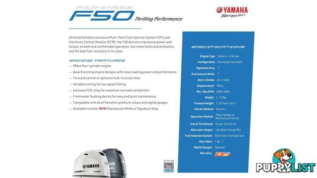 Polycraft 410 Challenger Open + Yamaha F50hp 4-Stroke - Pack 3 for sale online prices