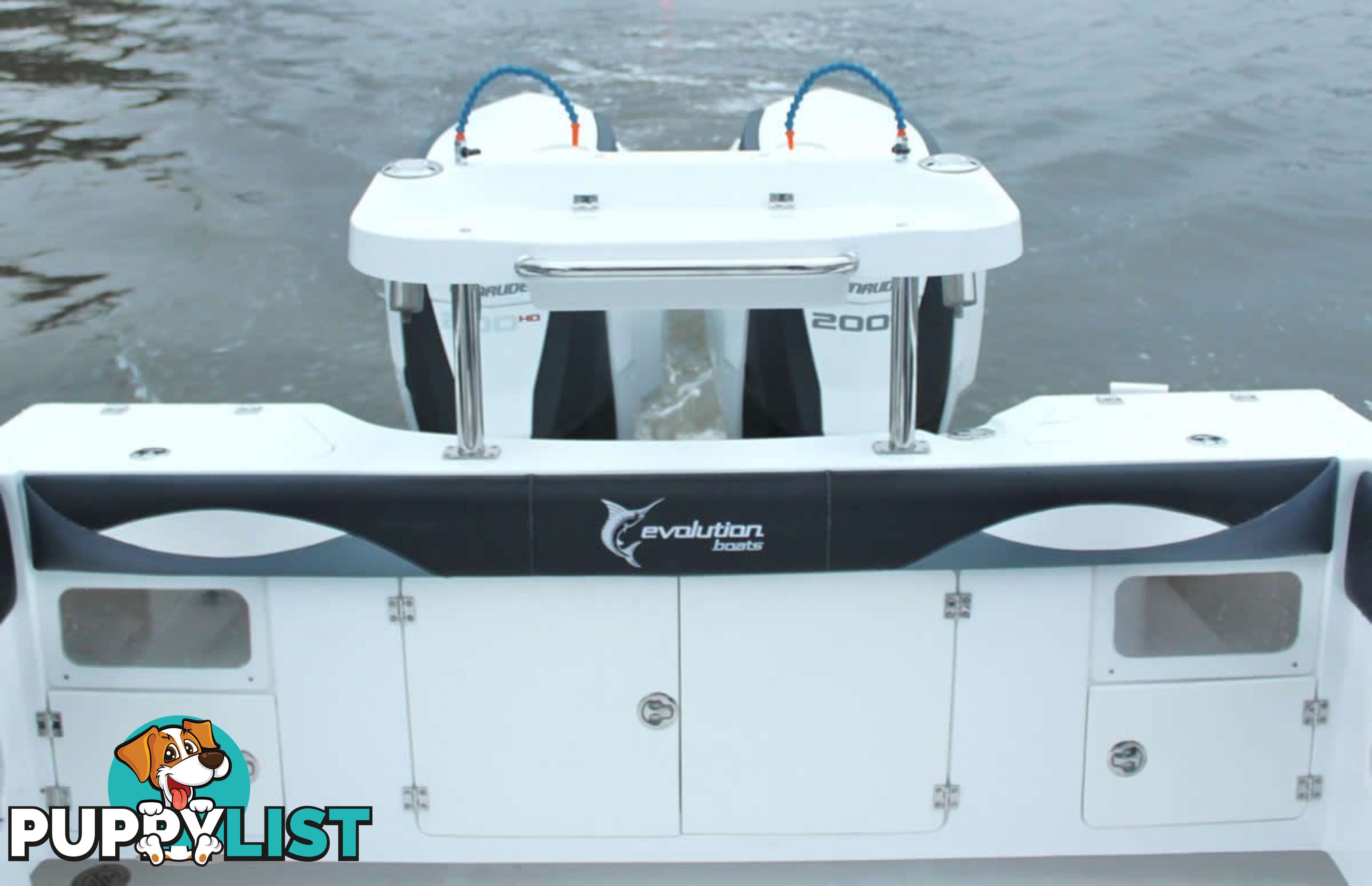 EVOLUTION  TOURNAMENT WITH 300HP YAMAHA FOURSTROKE FOR SALE