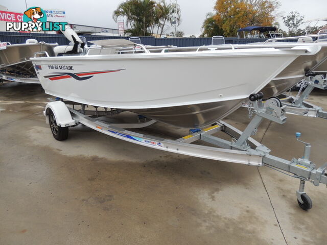 Quintrex 440 Renegade PRO TS(Tiller Steer)+ Yamaha F60hp 4-Stroke - PRO Pack for sale online prices