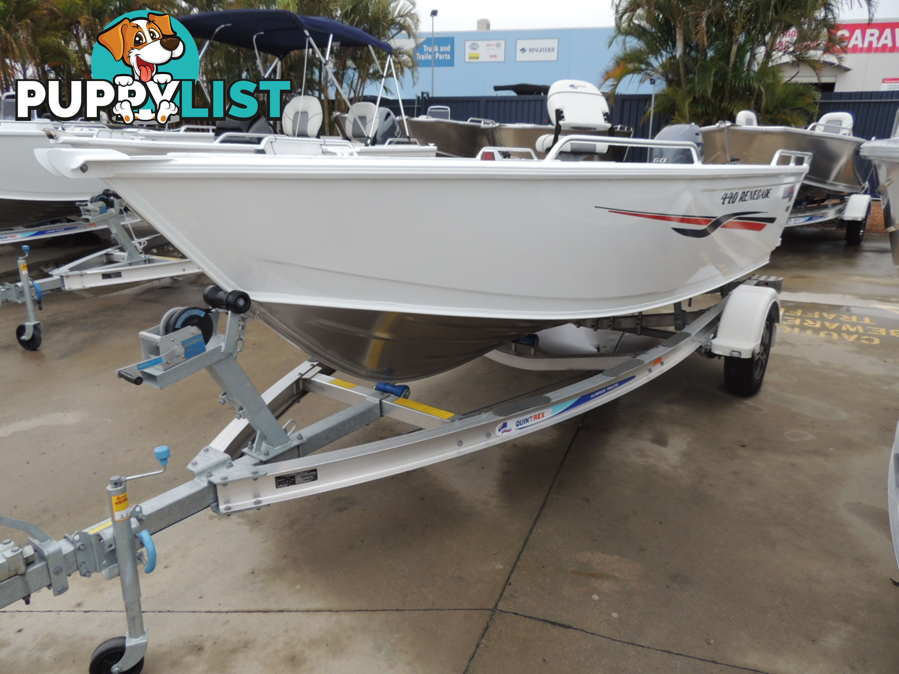 Quintrex 440 Renegade PRO TS(Tiller Steer)+ Yamaha F60hp 4-Stroke - PRO Pack for sale online prices