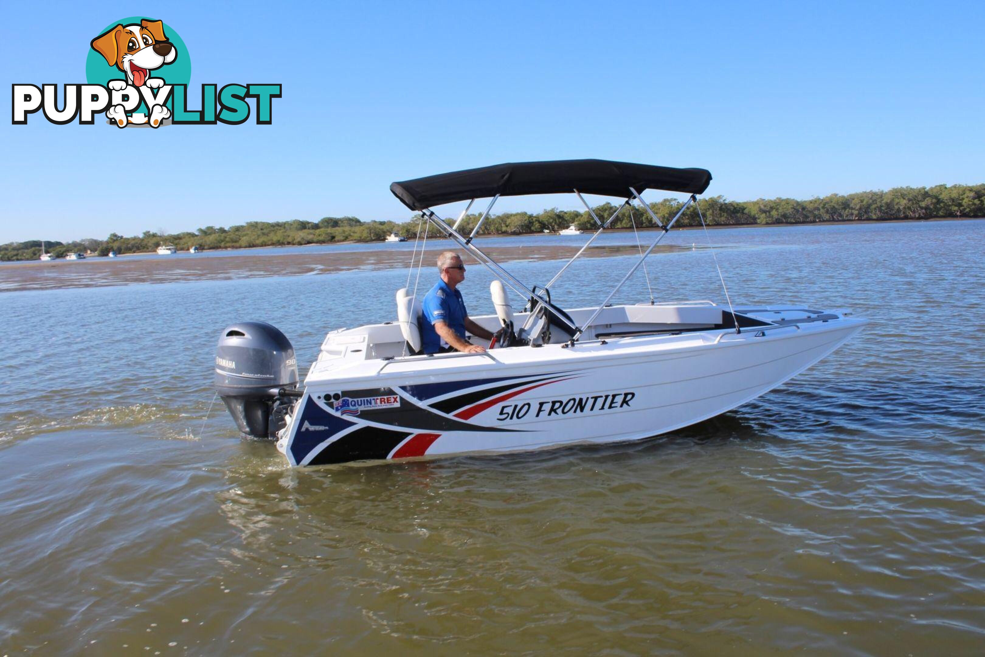 Quintrex 510 Frontier PRO SC + Yamaha F115hp 4-Stroke - PRO Pack for sale online prices