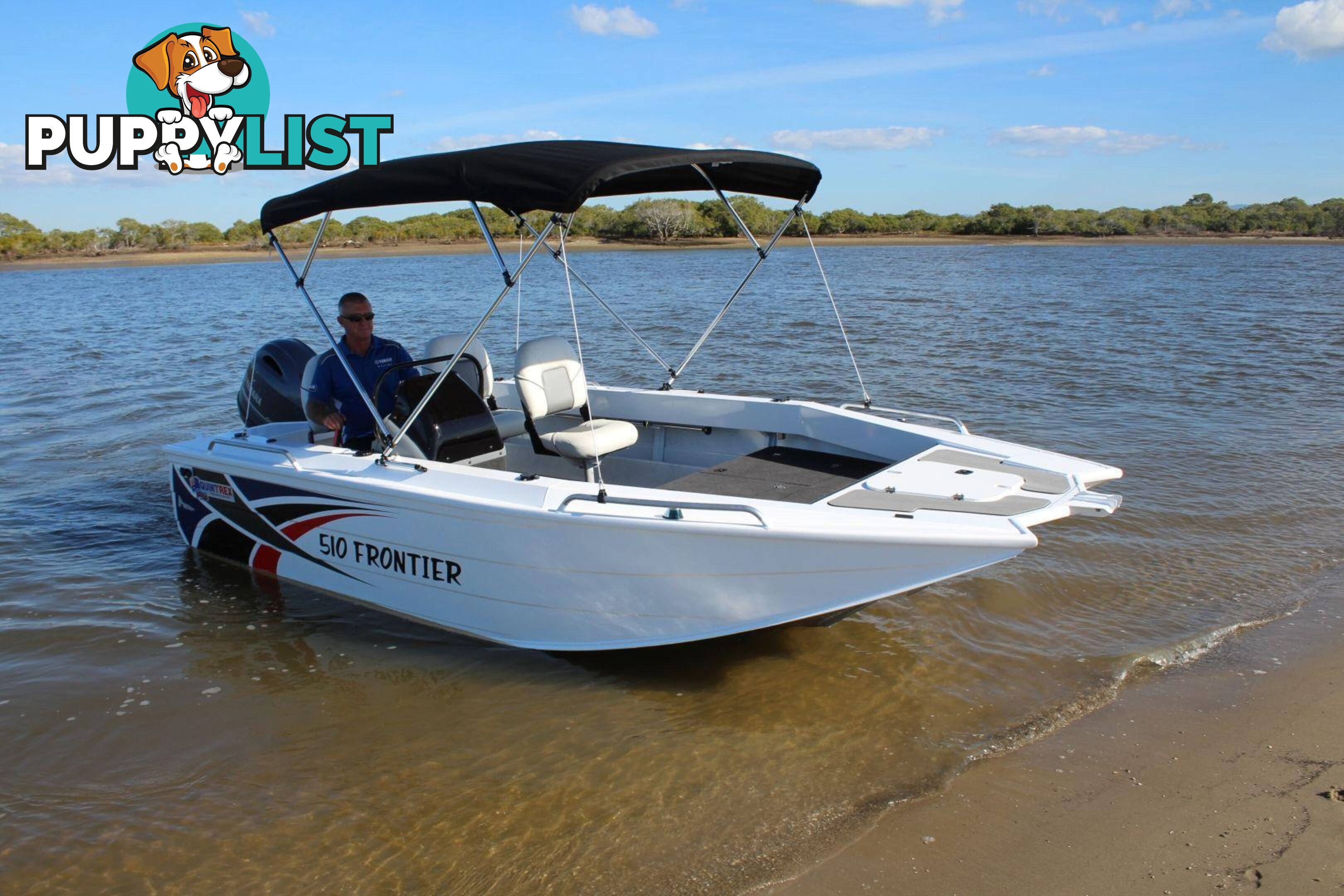 Quintrex 510 Frontier PRO SC + Yamaha F115hp 4-Stroke - PRO Pack for sale online prices