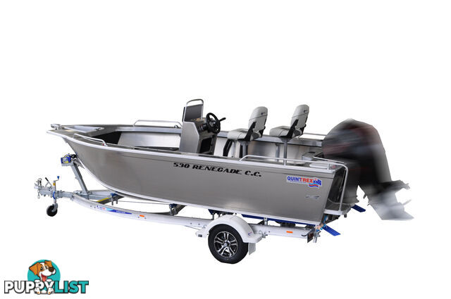 Quintrex 530 Renegade CC(Centre Console) + Yamaha F115hp 4-Stroke - Pack 2 for sale online prices