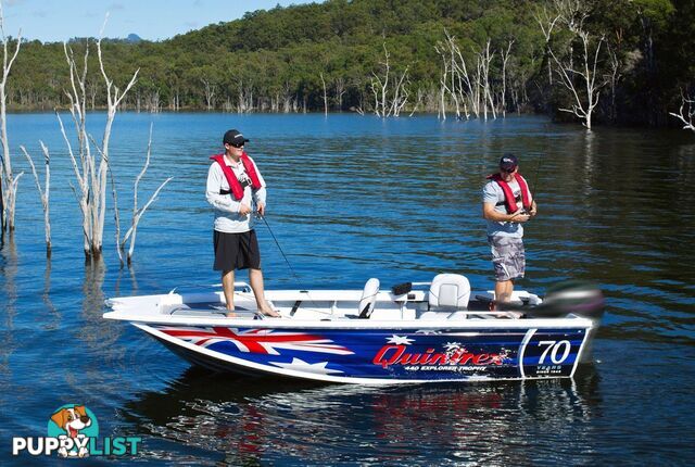 Quintrex F440 Explorer Trophy Side Console + Yamaha F60hp 4-Stroke - Pack 2 for sale online prices