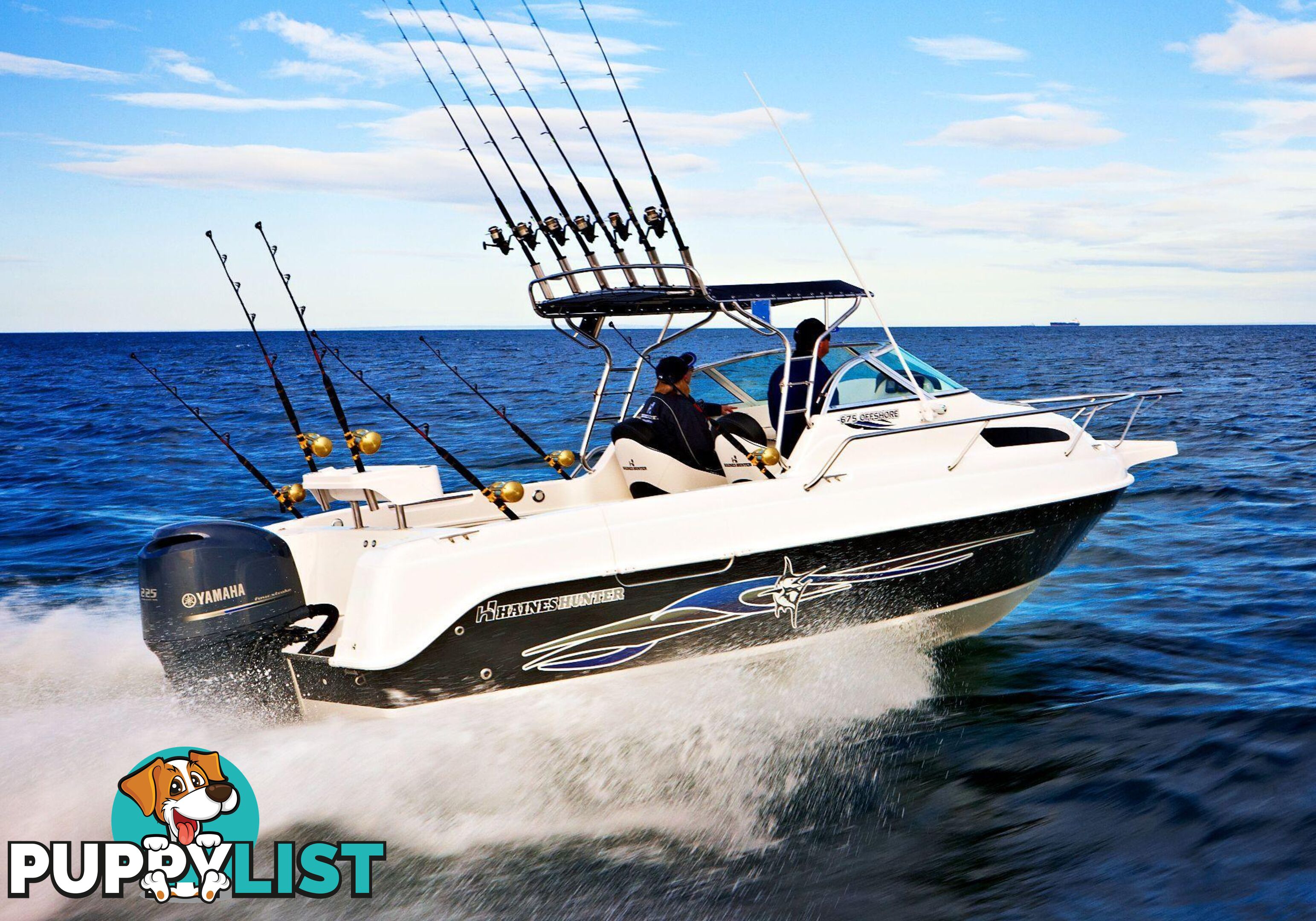 Haines Hunter 675 Offshore + Yamaha F225hp 4-Stroke - Pack 2 for sale online prices