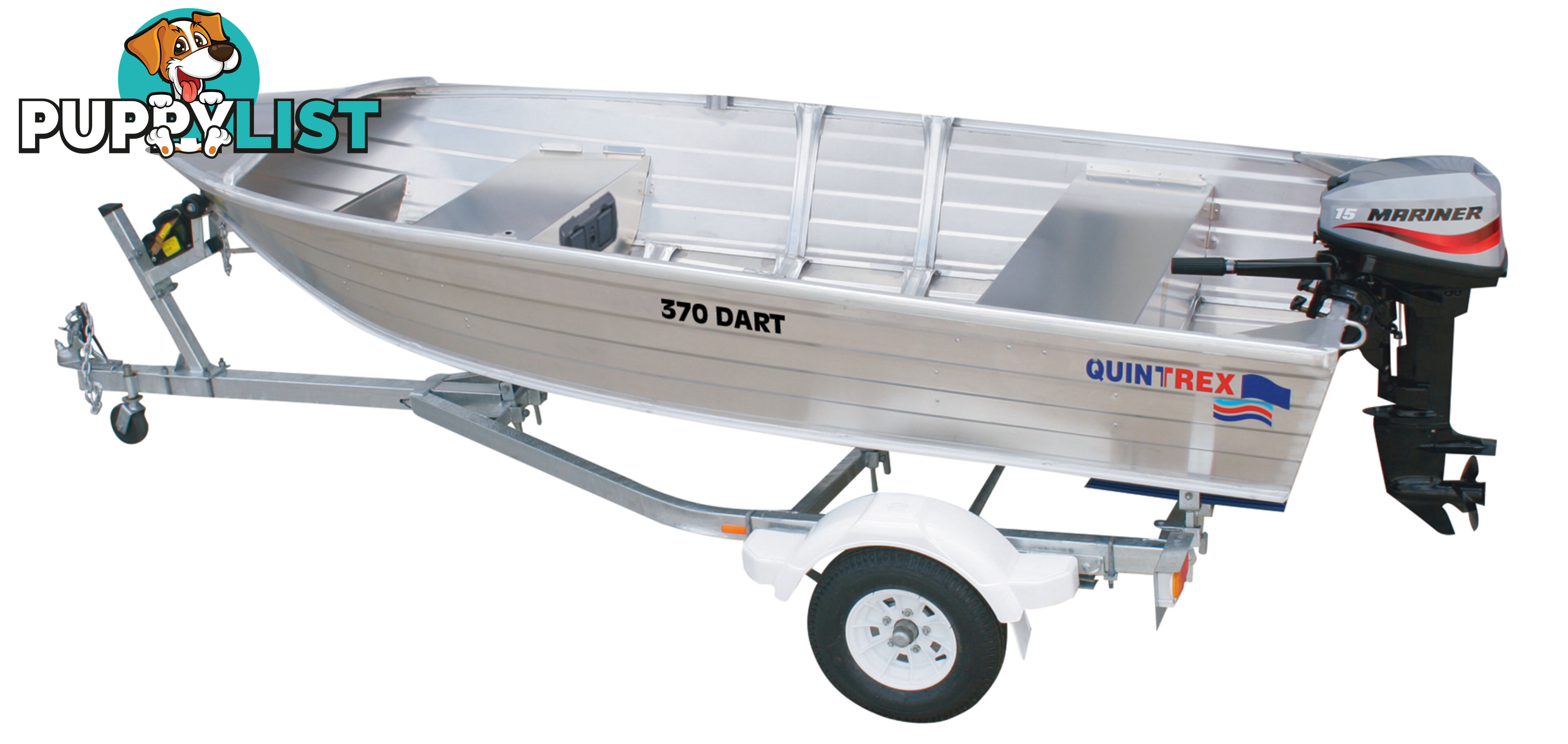 QUINTREX 370 DART HULL ONLY