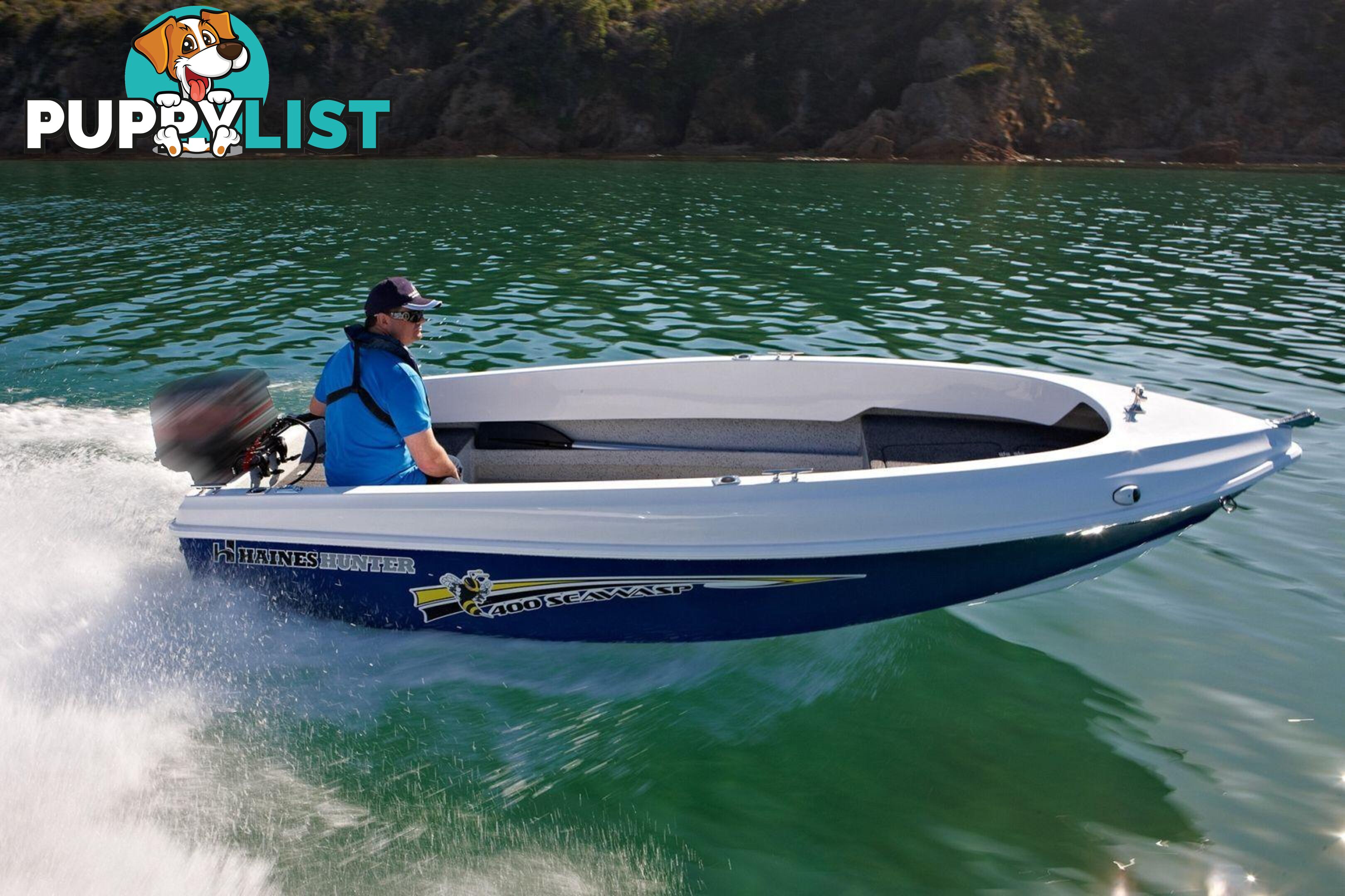 Haines Hunter 400 Seawasp + Yamaha F25hp 4-Stroke - Pack 1 for sale online prices