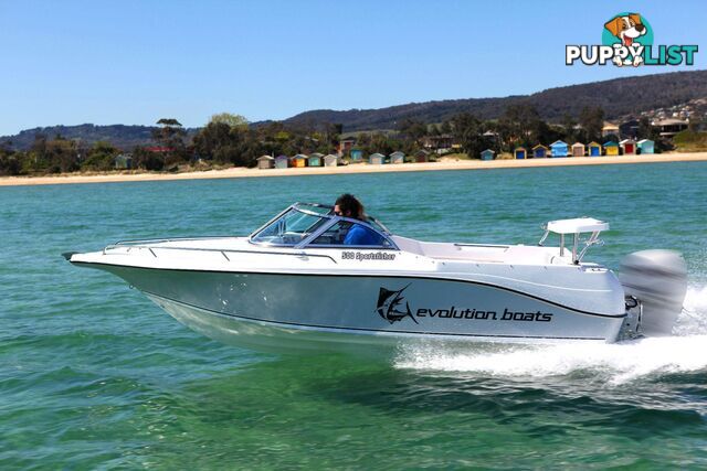 NEW 2024 EVOLUTION SPORTFISHER WITH YAMAHA 75HP FOURSTROKE