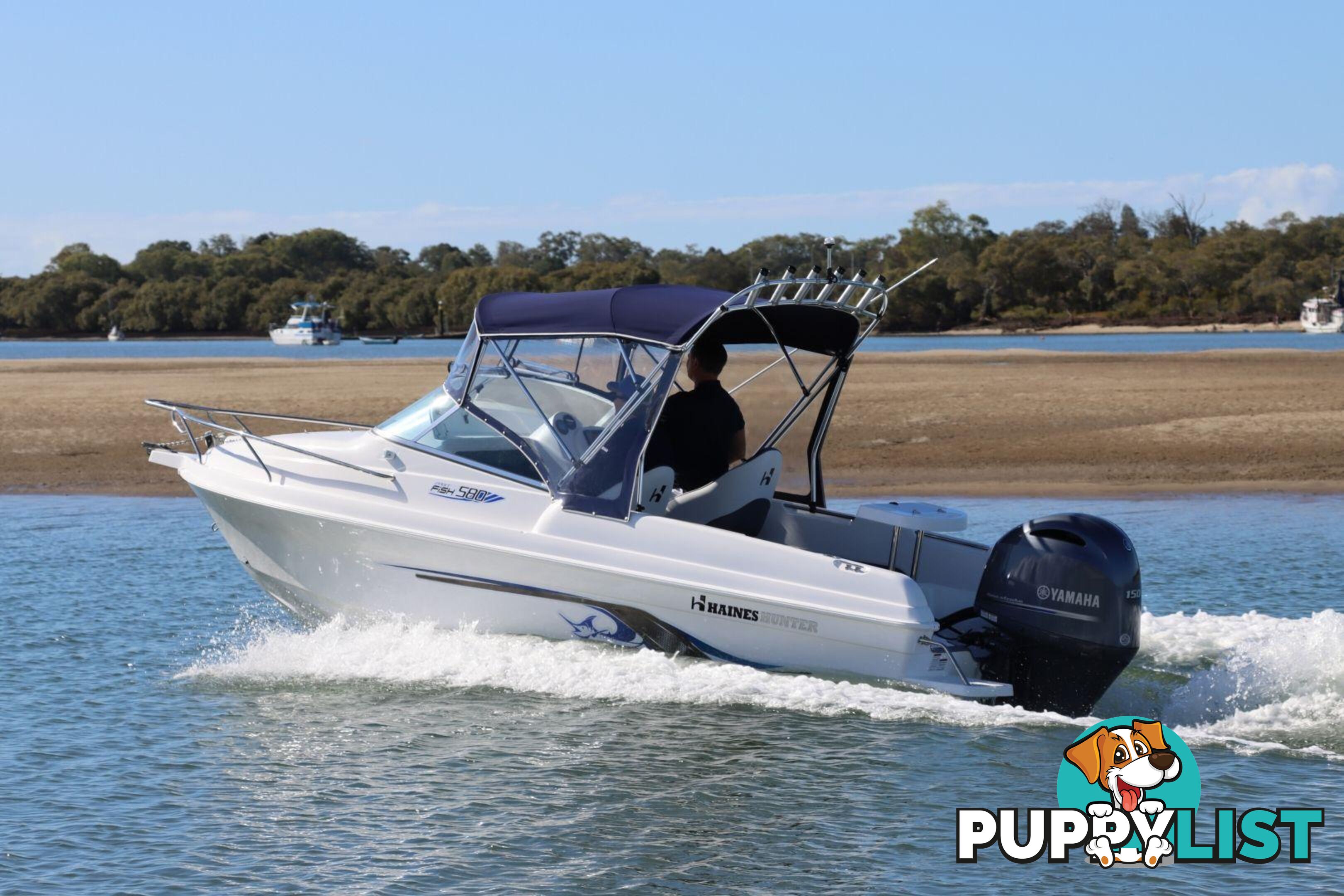 Haines Hunter 580 Sport Fish + Yamaha F150hp 4-Stroke - Pack 2 for sale online prices