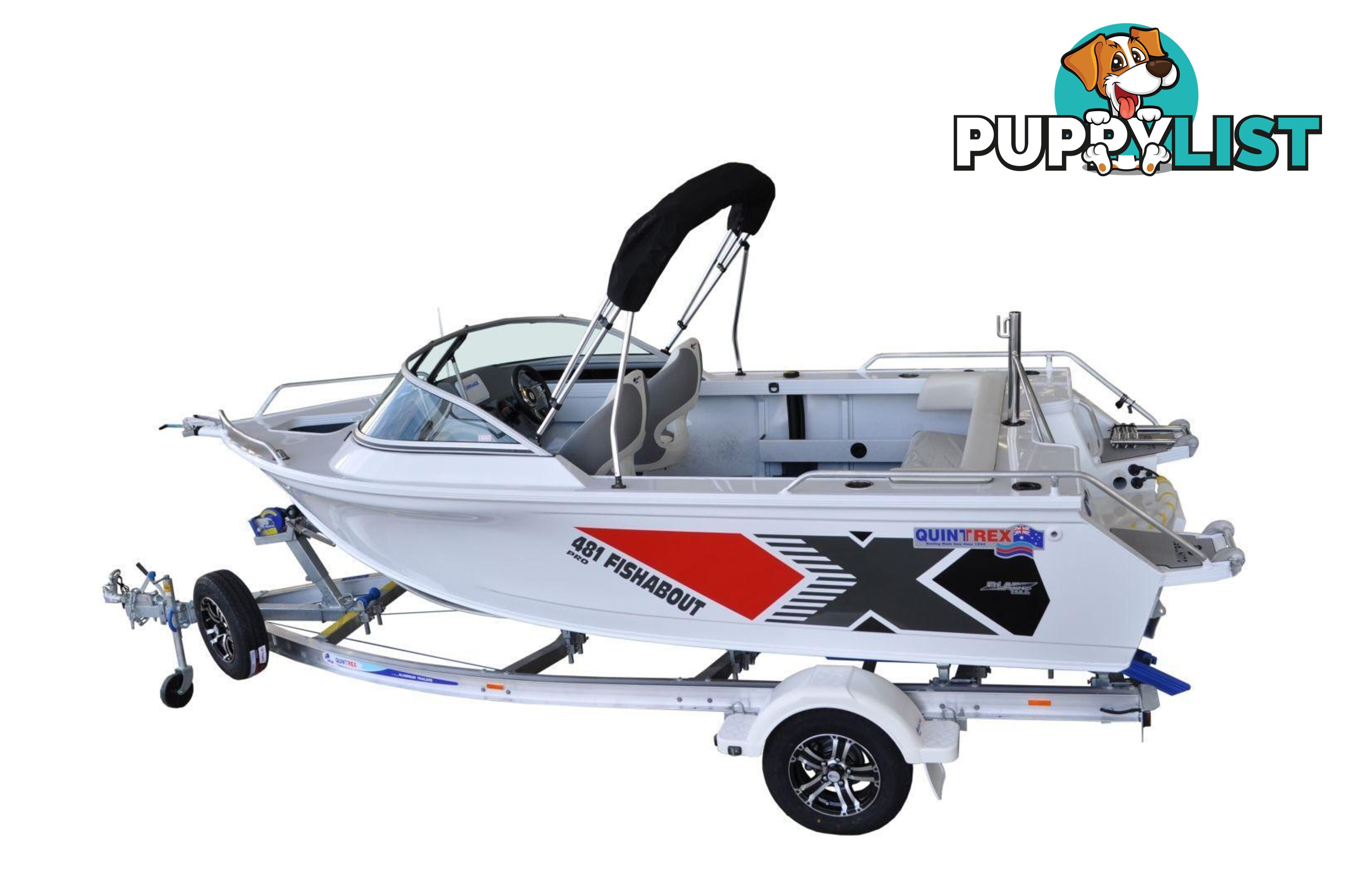 Quintrex 481 Fishabout + Yamaha F75hp 4-Stroke - PRO Pack for sale online prices