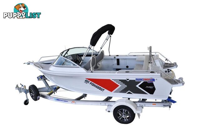 Quintrex 481 Fishabout + Yamaha F75hp 4-Stroke - PRO Pack for sale online prices