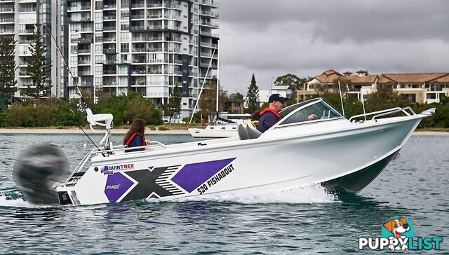 Quintrex 520 Fishabout + Yamaha F90hp 4-Stroke - Pack 1 for sale online prices