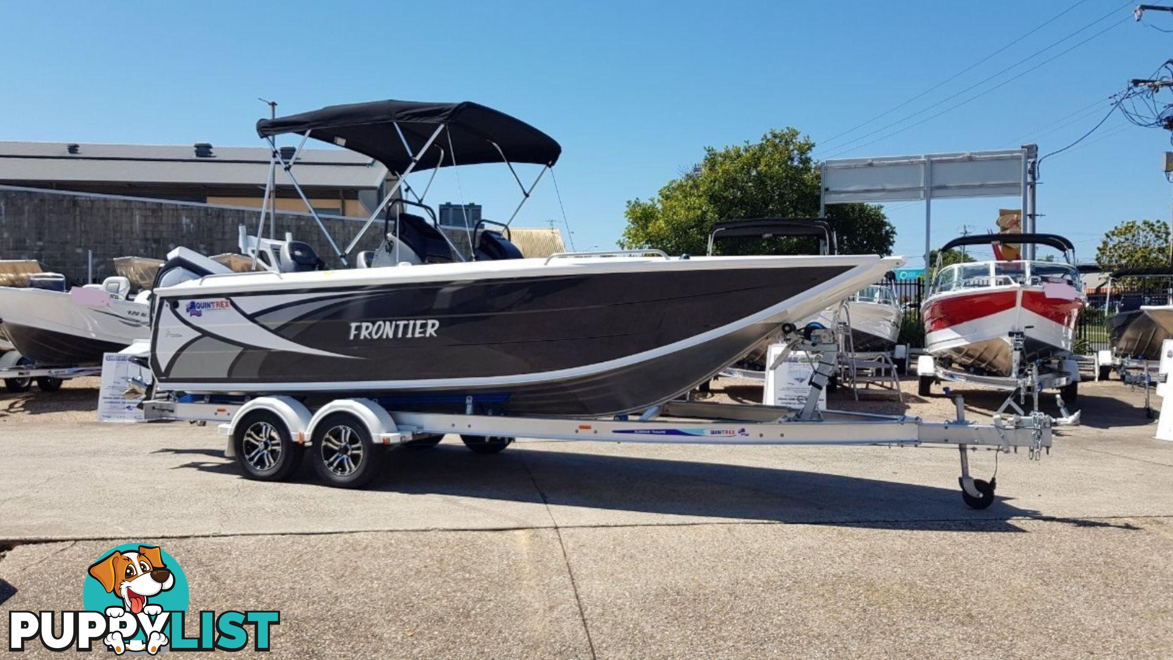 Quintrex 590 Frontier SC + Yamaha F130hp 4-Stroke - Pack 2 for sale online prices