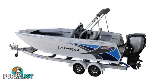 Quintrex 590 Frontier SC + Yamaha F130hp 4-Stroke - Pack 2 for sale online prices
