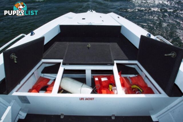 Quintrex 590 Frontier SC + Yamaha F130hp 4-Stroke - Pack 2 for sale online prices