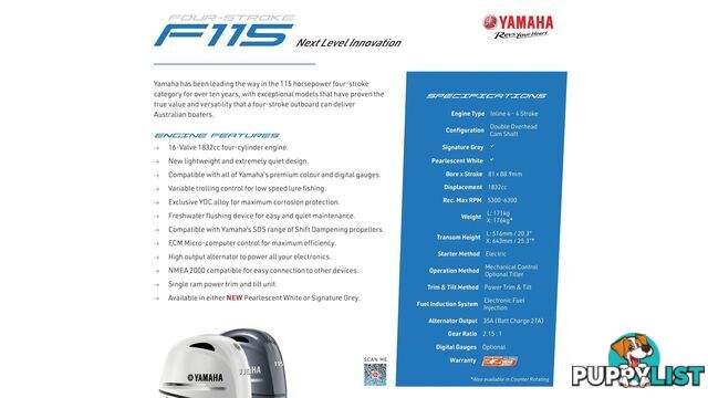 Quintrex 540 Cruiseabout + Yamaha F115hp 4-Stroke - Pack 1 for sale online prices