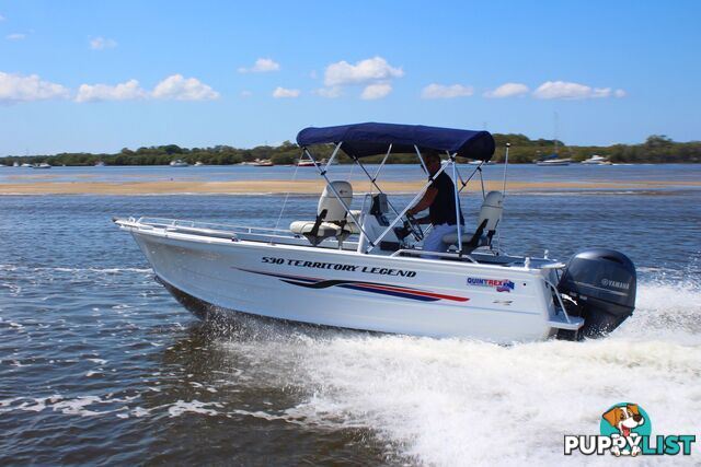 Quintrex 540 Territory Legend with 130hp Yamaha for sale