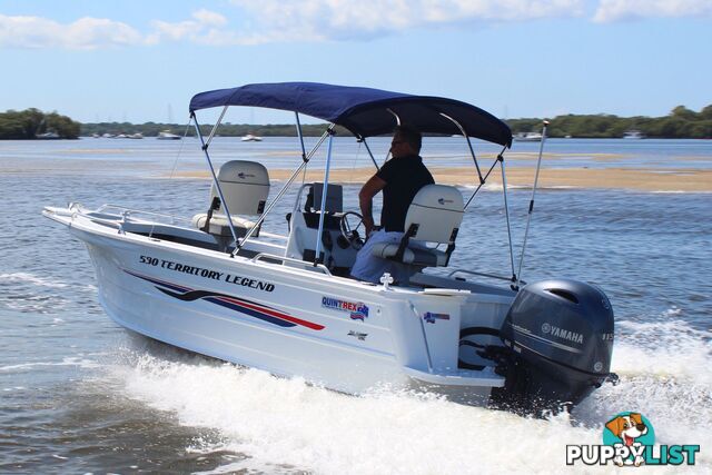 Quintrex 540 Territory Legend with 130hp Yamaha for sale