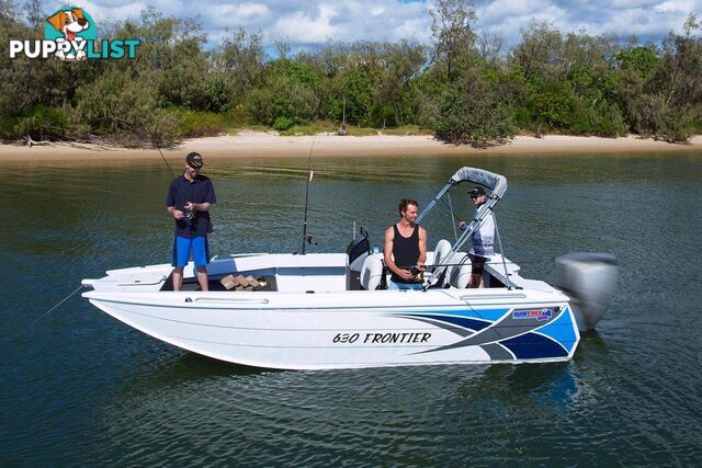 Quintrex 630 Frontier SC + Yamaha F150hp 4-Stroke - Pack 2 for sale online prices