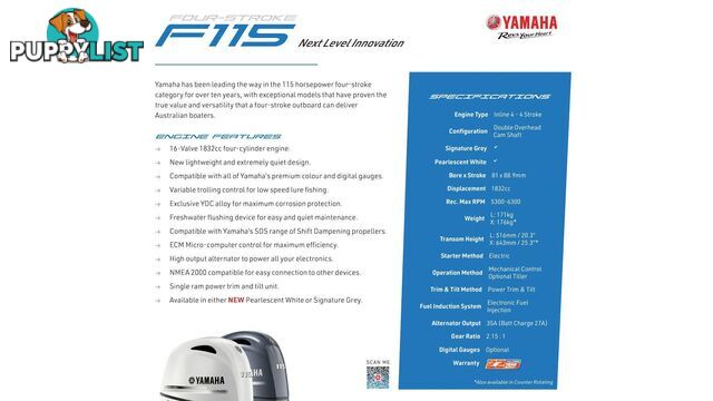 Haines Hunter 525 Prowler Centre Console + Yamaha F115hp 4-Stroke - Pack 3 for sale online prices