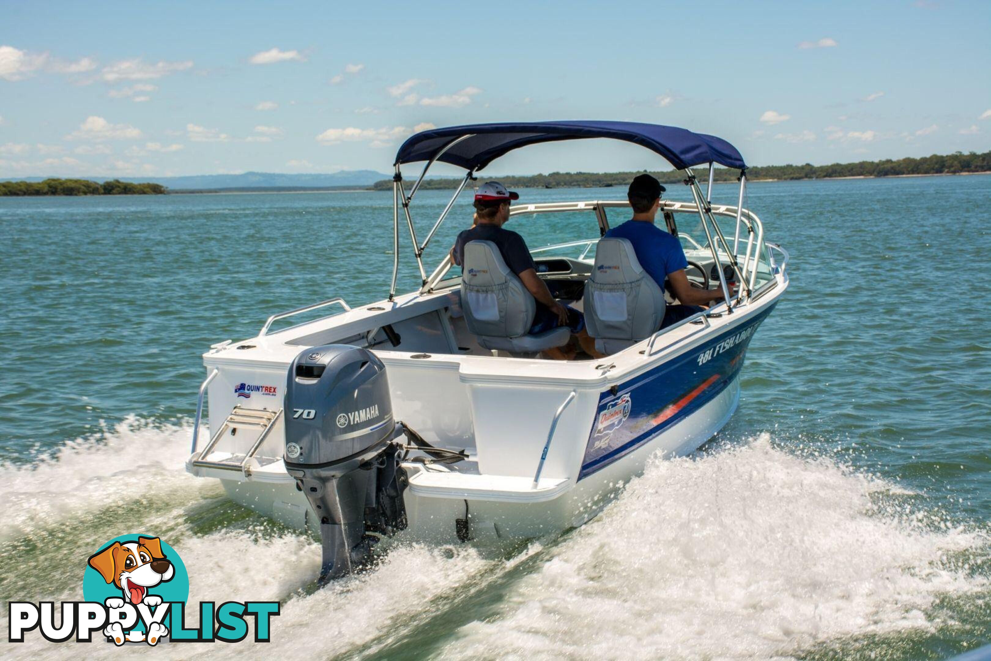Quintrex 481 Fishabout + Yamaha F75hp 4-Stroke - Pack 3 for sale online prices