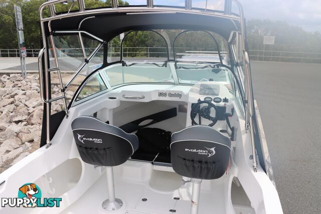 2024 EVOLUTION 500 CUDDY WITH 75HP YAMAHA FOURSTROKE FOR SALE