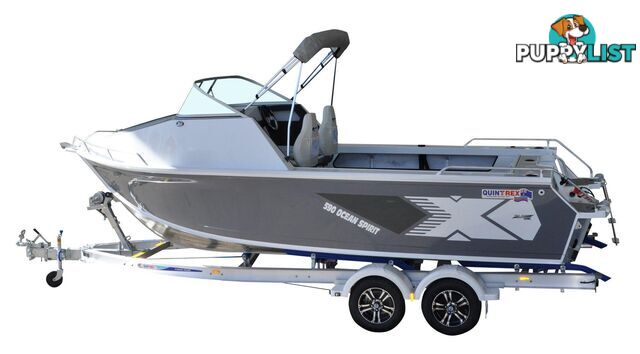 Quintrex 590 Ocean Spirit + Yamaha F130hp 4-Stroke - Pack 1 for sale online prices