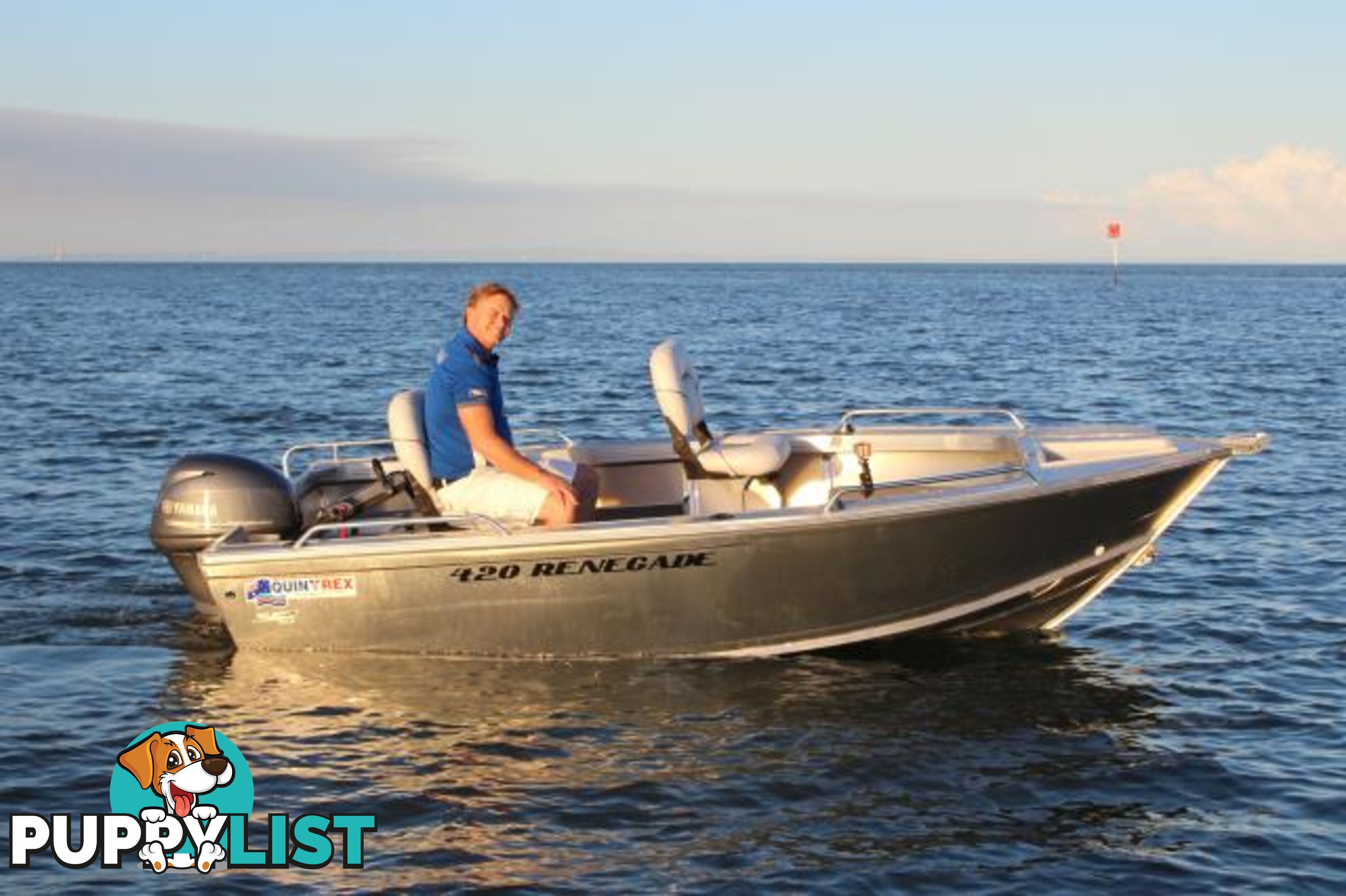 Quintrex 420 Renegade TS(Tiller Steer) + Yamaha F40hp 4-Stroke - Pack 1 for sale online prices