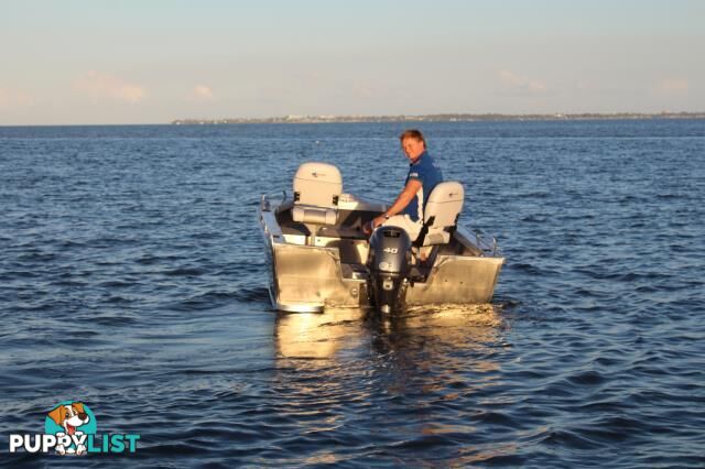 Quintrex 420 Renegade TS(Tiller Steer) + Yamaha F40hp 4-Stroke - Pack 1 for sale online prices