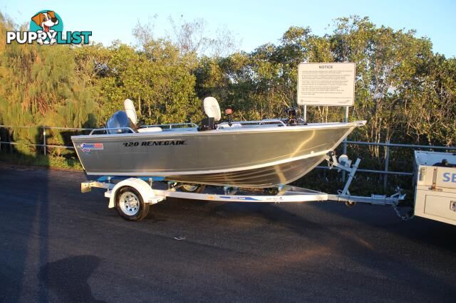 Quintrex 420 Renegade TS(Tiller Steer) + Yamaha F40hp 4-Stroke - Pack 1 for sale online prices