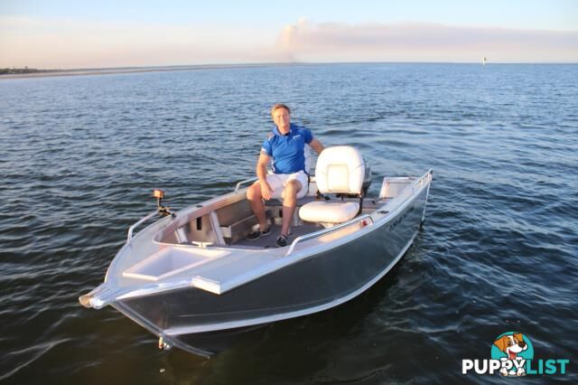 Quintrex 420 Renegade TS(Tiller Steer) + Yamaha F40hp 4-Stroke - Pack 1 for sale online prices