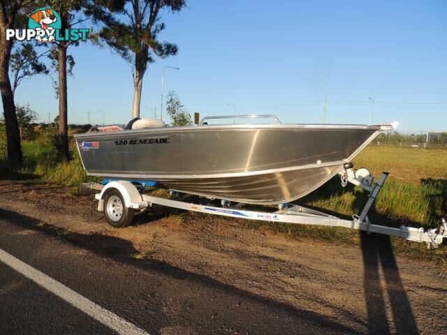 Quintrex 420 Renegade TS(Tiller Steer) + Yamaha F40hp 4-Stroke - Pack 1 for sale online prices