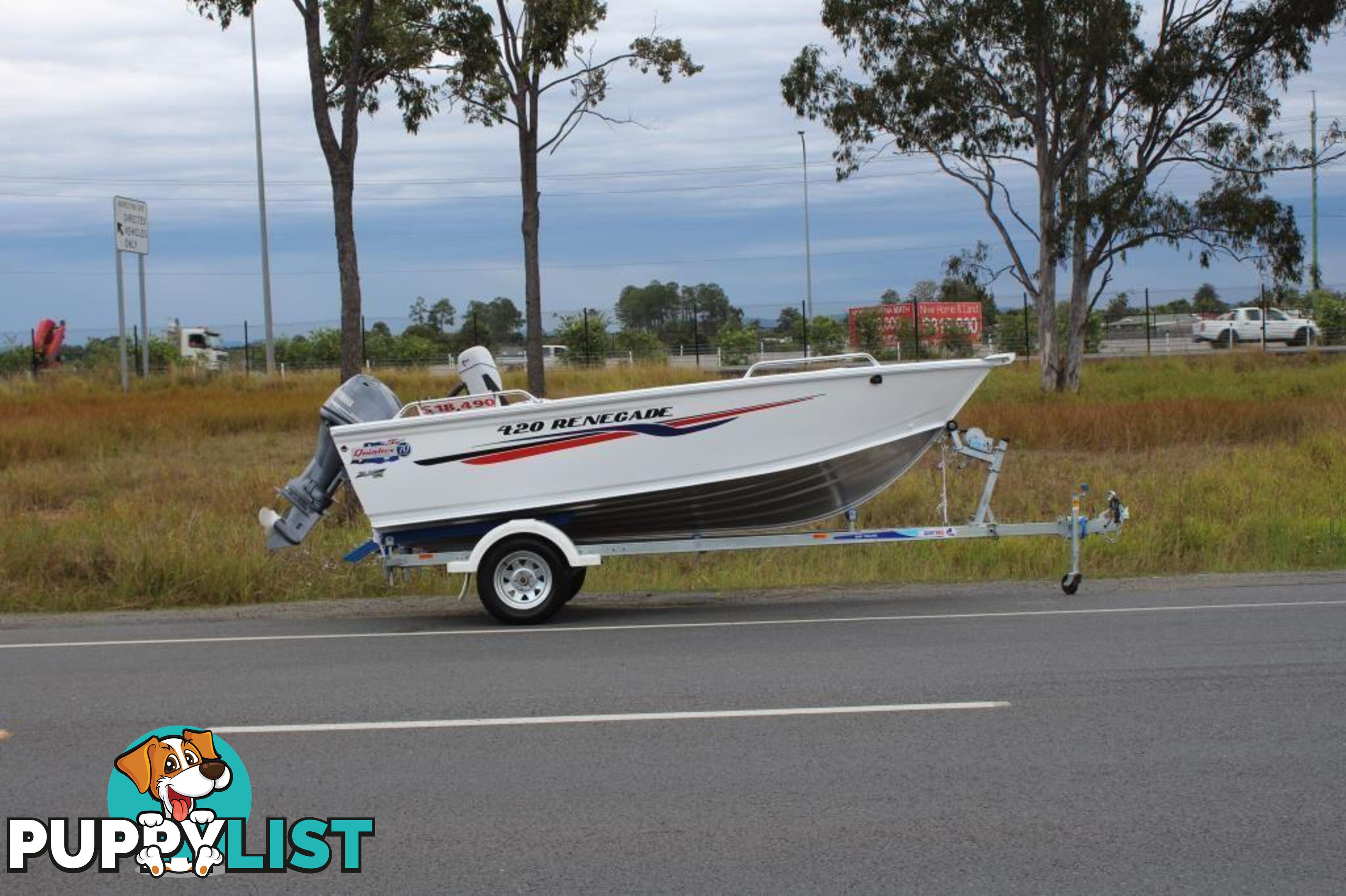 Quintrex 420 Renegade TS(Tiller Steer) + Yamaha F50hp 4-Stroke - Pack 3 for sale online prices