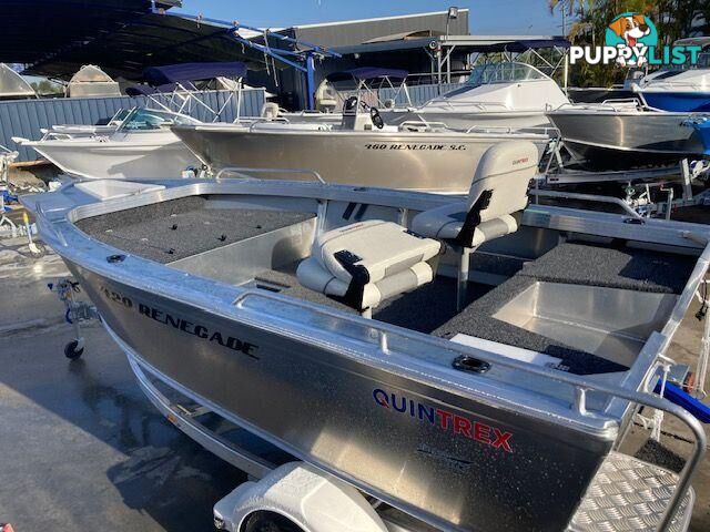 Quintrex 420 Renegade TS(Tiller Steer) + Yamaha F50hp 4-Stroke - Pack 3 for sale online prices