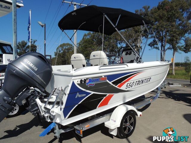 Quintrex 550 Frontier PRO + Yamaha F130hp 4-Stroke - PRO Pack for sale online prices