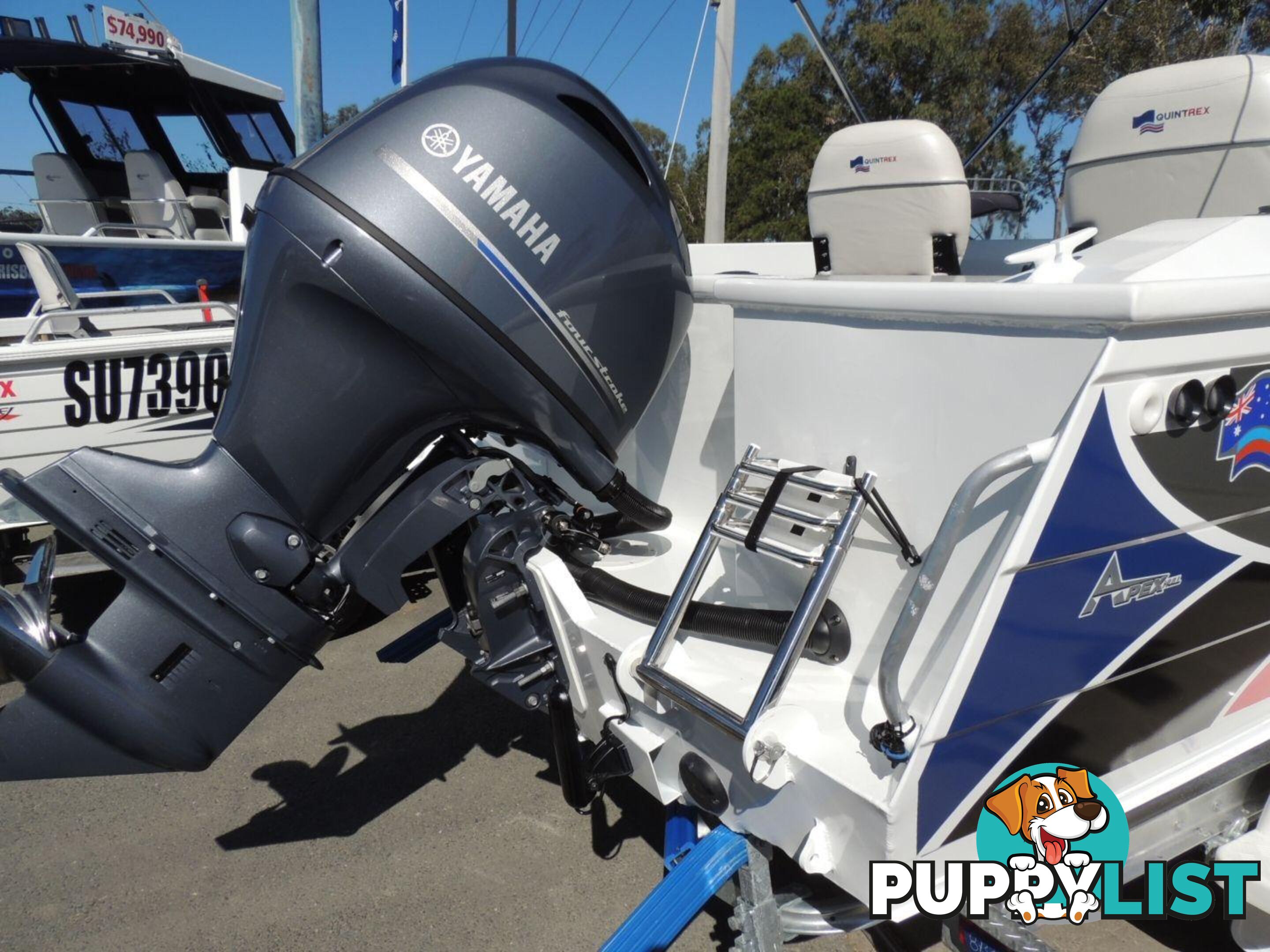 Quintrex 550 Frontier PRO + Yamaha F130hp 4-Stroke - PRO Pack for sale online prices