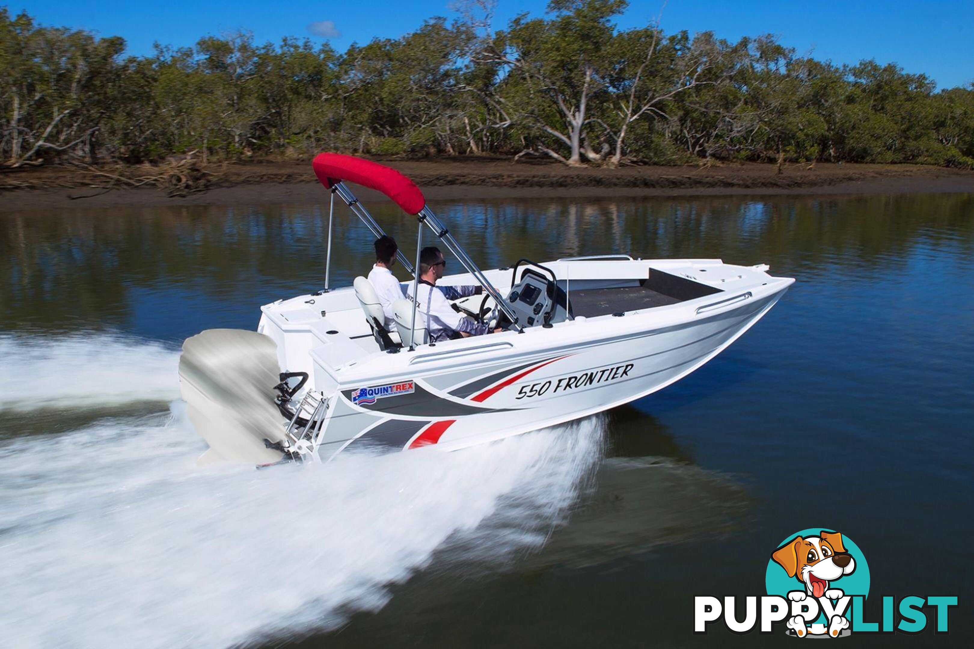 Quintrex 550 Frontier PRO + Yamaha F130hp 4-Stroke - PRO Pack for sale online prices