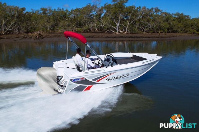 Quintrex 550 Frontier PRO + Yamaha F130hp 4-Stroke - PRO Pack for sale online prices